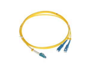 Patchcord światłowodowy jednomodowy PC-2LC/2SC-2 2m