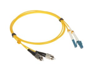 Patchcord światłowodowy jednomodowy PC-2FC/2LC 1m