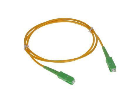 Patchcord światłowodowy jednomodowy PC-SC-APC/SC-APC-1 1m