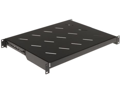 Regulowana półka do szafy RACK 19cali P19R/350/B-L