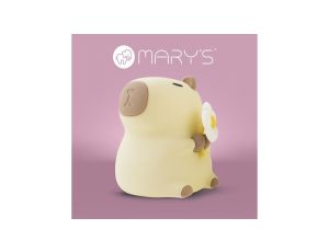 MARYS LAMPKA NOCNA LED Kapibara Florystka RGB MW61108