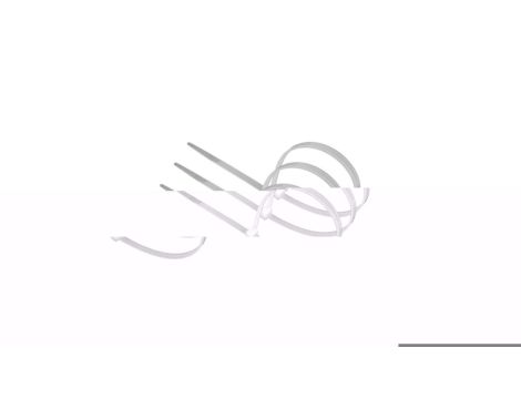 Opaska Kablowa PREMIUM OKP-36400W 3,6x400mm BIAŁA