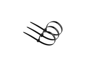 Opaska Kablowa PREMIUM OKP-76200B 7,6x200mm 50szt. w opk. jednostkowym UV odporna CZARNA M61144