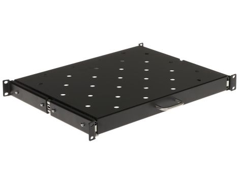 Wysuwana półka do szafy RACK 19cali P19S/350/B-L