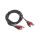 Kabel 2xCINCH / 2xCINCH 2C-W/2C-W-1.8M 1.8m