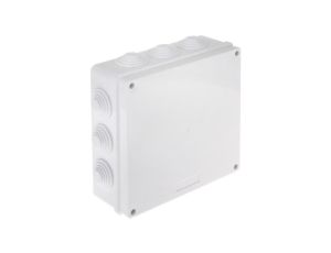 Puszka odgałeźna z dławnicami 203x203x76 IP65 PK-200X200