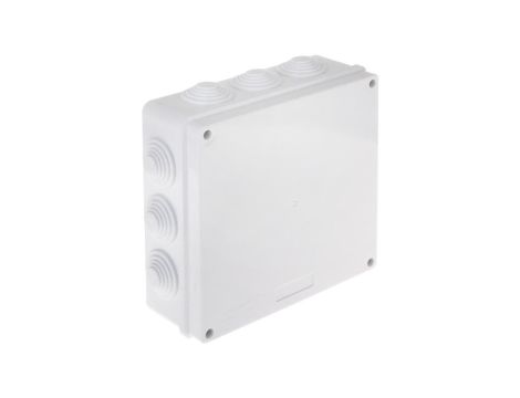 Puszka odgałeźna z dławnicami 203x203x76 IP65 PK-200X200