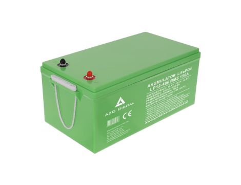 Akumulator LiFePO4 12V 400Ah 150A Bluetooth / mata grzewcza LP12-400