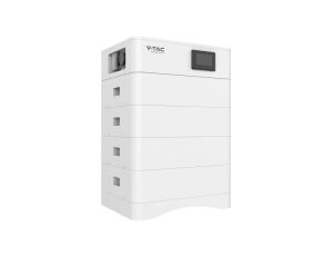 Modułowy wysokonapięciowy magazyn energii o pojemność 20,48kWh 204,8V 4x100Ah V-TAC OHS20K-100 10 LAT GWARANCJI