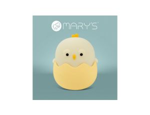 MARYS LAMPKA NOCNA LED RGB SENNY PISKLAK