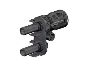Złącze solarne MC4 dwójnik równoległy fotowoltaiczny PV IP67 Staubli Multi-Contact 2x gniazdo(+) - 1x wtyk(-) EVO2