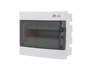 ETI-ECM12PT Obudowa do aparatury modułowej IP40 podtynkowy biały ABS