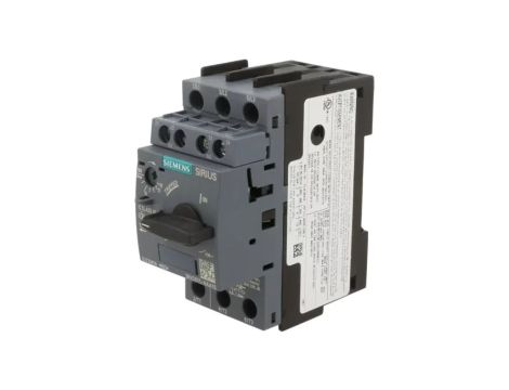 3RV2011-4AA15 Wyłącznik silnikowy 7,5kW NO + NC 220690VAC na szynę DIN