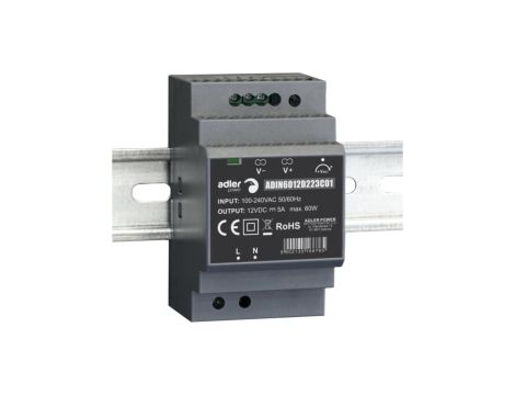 Zasilacz DIN 12V 60W ADIN6012 Adler