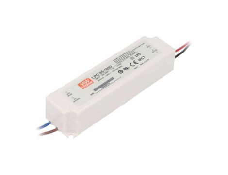 Zasilacz impulsowy, LED, 31,5W, 930VDC, 1050mA, 90264VAC, IP67 LPC-35-1050