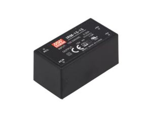 Przetwornica AC/DC, 15W, Napięcie wejściowe: 85264VAC,120370VDC, Napięcie wyjściowe: 15VDC IRM-15-15