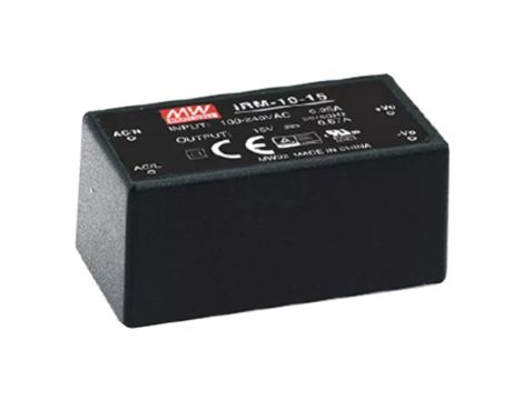 Przetwornica AC/DC, 10,2W, Napięcie wejściowe: 85264VAC,120370VDC, OUT: 1, 82 IRM-10-12