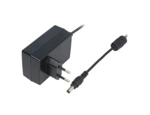 Zasilacz impulsowy, sieciowy,wtykowy, 18VDC, 1A, 18W, Wyj: 5,5/2,1 GST18E18-P1J