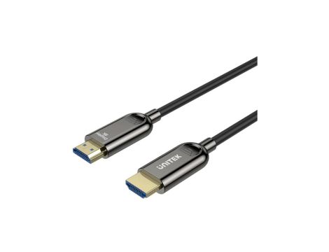 UNITEK Kabel optyczny HDMI 2.1 8K Ultra High Speed 8K@60 4K@120 50m