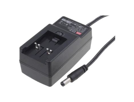 Zasilacz impulsowy, sieciowy,wtykowy, 15VDC, 1,6A, 24W, 80 GE24I15-P1J
