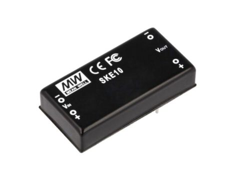 SKE10B-24 Przetwornica DC/DC, 10W, Napięcie wejściowe: 1836VDC, Napięcie wyjściowe: 24VDC, Iwyj: 420mA
