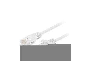 Patchcord UTP kat.6 kabel sieciowy LAN 2x RJ45 linka biały 10m LANBERG