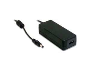 Zasilacz impulsowy, 12VDC, 3,34A, Wyj: 5,5/2,1, 40W, 80264VAC GSM40B12-P1J