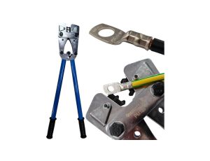 Praska mechaniczna do końcówek kablowych 10-120 / np. do KCS, KLA / zaciskarka do kabli 10-120mm2 / Praska 10-16-25-35-50-70-95-