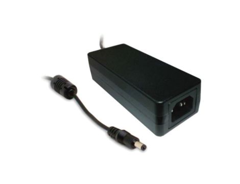 Zasilacz impulsowy, 24VDC, 1,67A, Wyj: 5,5/2,1, 40W, 80264VAC GSM40A24-P1J