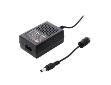 Zasilacz impulsowy, 24VDC, 0,75A, Wyj: 5,5/2,1, 18W, 85264VAC GST18B24-P1J