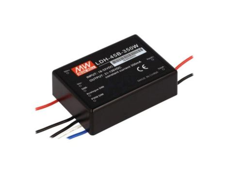 Przetwornica DC/DC, 44W, Napięcie wejściowe: 1832VDC, Napięcie wyjściowe: 2164VDC, Iwej: 2A LDH-45B-700W