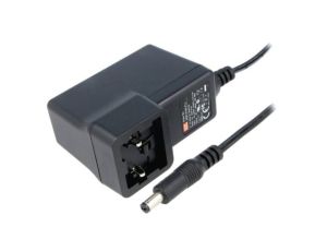 Zasilacz impulsowy, sieciowy,wtykowy, 12VDC, 1,5A, 18W, 84 GEM18I12-P1J