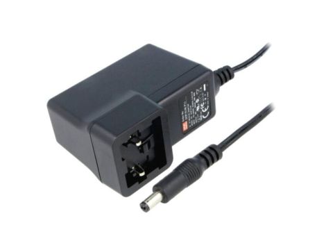 Zasilacz impulsowy, sieciowy,wtykowy, 12VDC, 1,5A, 18W, 84 GEM18I12-P1J