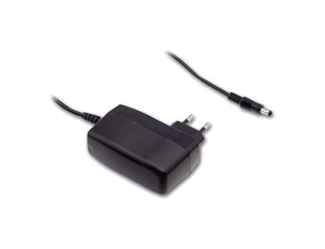 Zasilacz impulsowy, sieciowy,wtykowy, 12VDC, 5A, 60W, Wyj: 5,5/2,1 SGA60E12-P1J