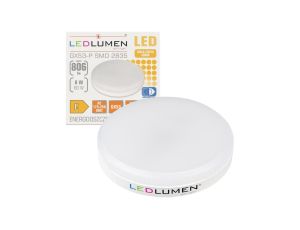 Żarówka GX53-P 8W 230V 16x2835 LED CCD biała ciepła
