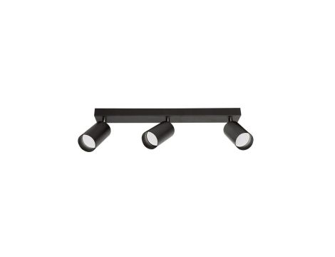 Kinkiet 3xPAR16 LED GU10 czarny mat SL-103 BK