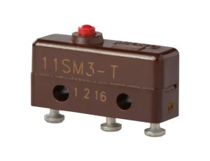 Mikroprzełącznik SNAP ACTION bez dźwigni 11SM3-T