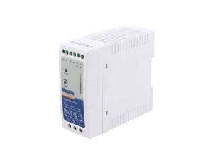 AMED60-12SGY Zasilacz impulsowy, na szynę DIN, 60W, 12VDC, 5A, 90264VAC, 3kV