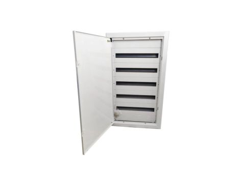 Rozdzielnica podtynkowa metalowa 5x24 modułów IP30 (400V AC) 965x523x130mm drzwi pełne KOLE SYSTEMS