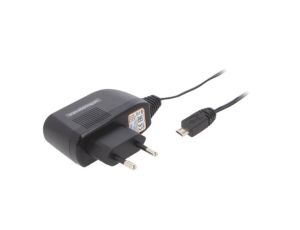 Zasilacz impulsowy, sieciowy,wtykowy, 5VDC, 1A, 5W, Wyj: USB micro AMA5EU1-050100Y
