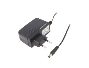 Zasilacz impulsowy, sieciowy,wtykowy, 12VDC, 1A, 12W, Wyj: 5,5/2,1 AMA12ER4-120100Y