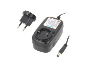 Zasilacz impulsowy, sieciowy,wtykowy, 12VDC, 1,5A, 18W, 85 AMA18XER4-120150Y