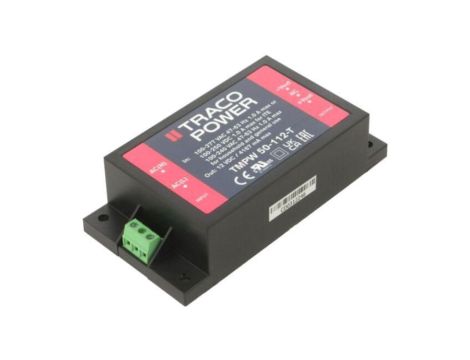 TMPW50-112-T Zasilacz impulsowy, do wbudowania, 50W, 12VDC, 4167mA, TMPW, 89
