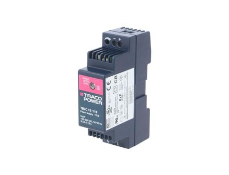 TBLC15-112 Zasilacz impulsowy, na szynę DIN, 15W, 12VDC, 1,25A, 85264VAC