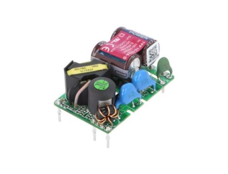 TPP15-112A-D Zasilacz impulsowy, otwarty, 15W, 120370VDC, 85264VAC, Output: 1