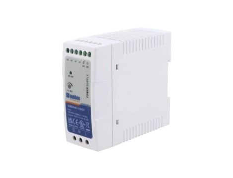 AMED40-12SGY Zasilacz impulsowy, na szynę DIN, 40W, 12VDC, 3,33A, 90264VAC