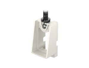Uchwyt do drążka na ubrania, biały, 5104 Häfele Lighting, 80317720