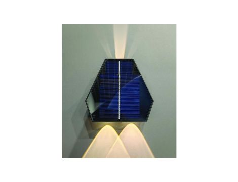 Oprawa solar LED architektoniczna 3 x 1.5W 50lm 3.7Vx1500mAh IP54 ciepła/naturalna/zimna CCT LGS510CT
