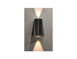 Oprawa solar LED architektoniczna 2 x 1.5W 70lm 3.7Vx1500mAh barwa naturalna 4000K IP54