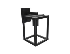 Ogrodowa oprawa elewacyjna kinkiet Gaja S Black E27 czarny IP44 EDO777370